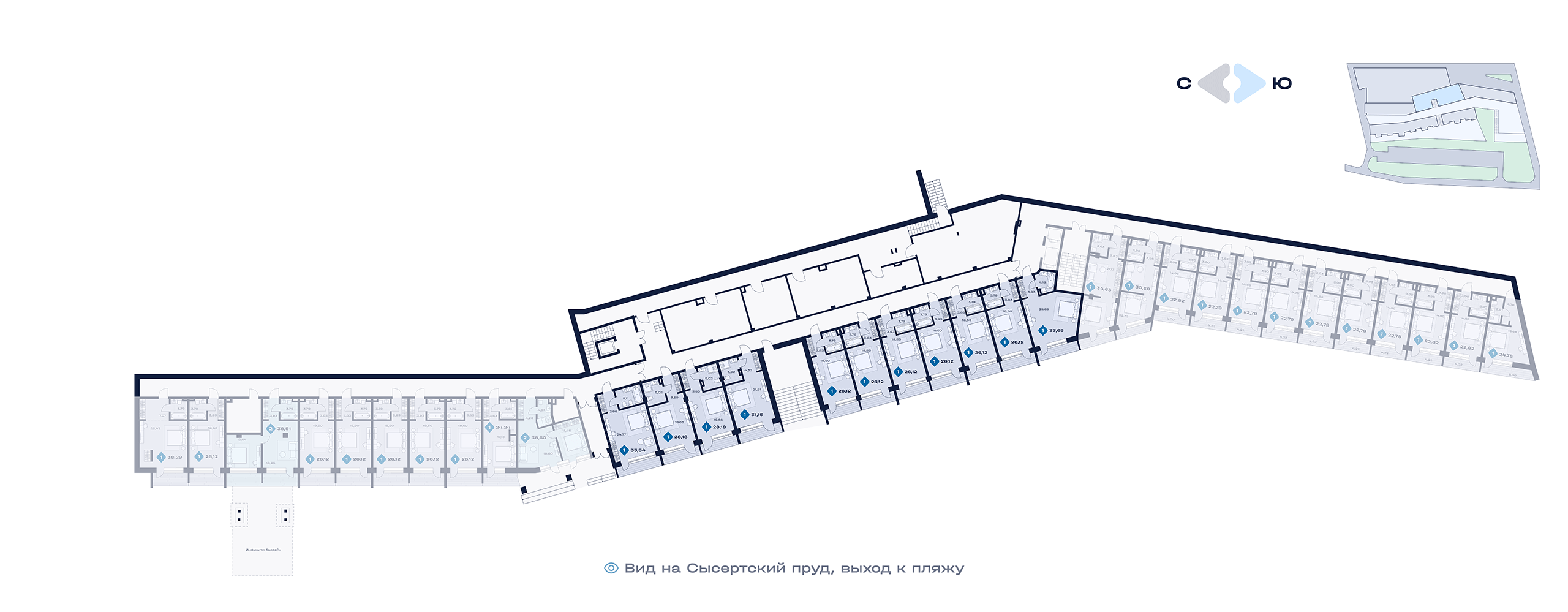 План этажа — апартаменты №37